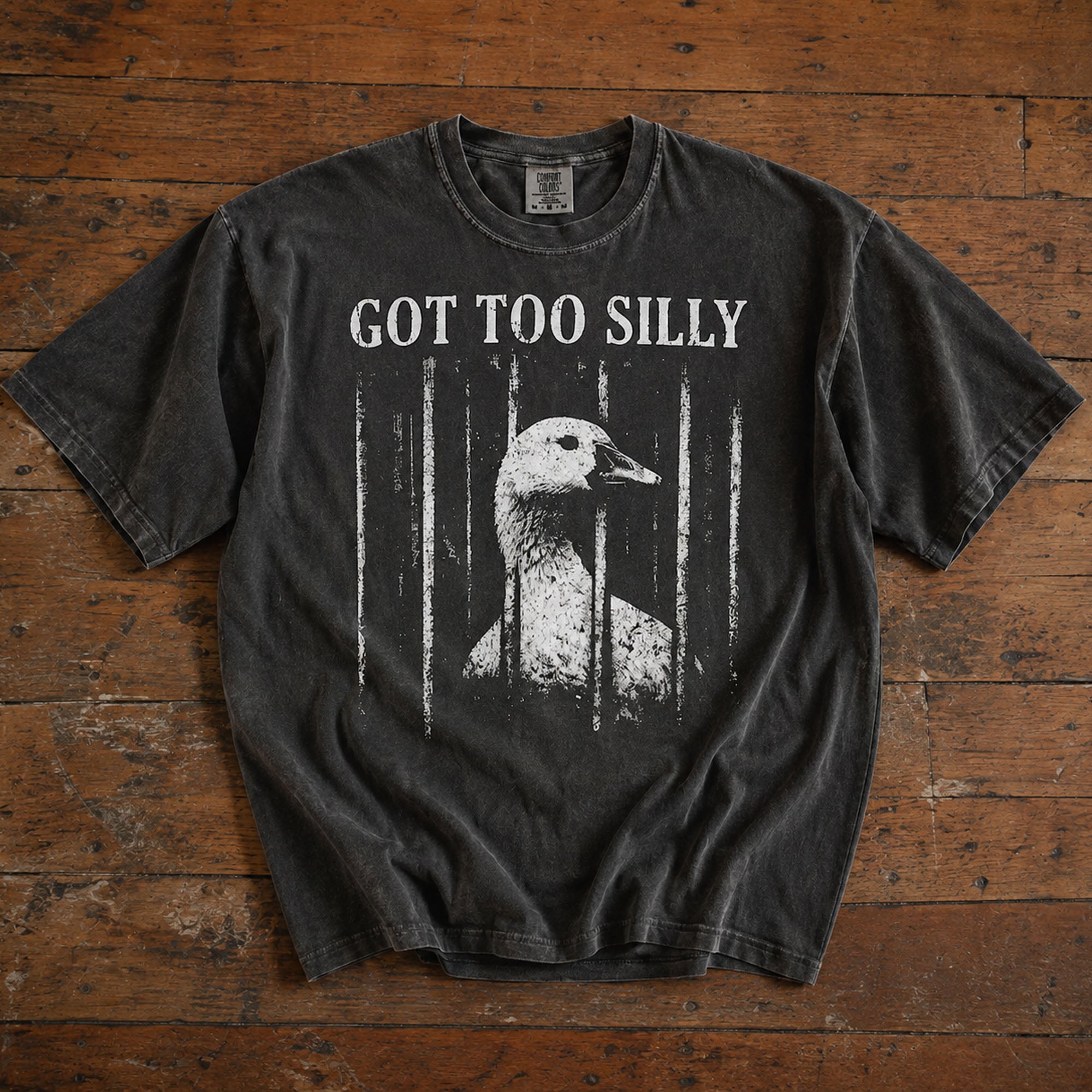 Got Too Silly Goose Funny Animal Meme Shirt, Cute Goose Graphic Tee
