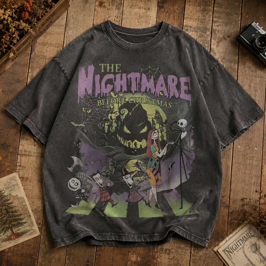 Comfort Colors® Nightmare Before Christmas Shirt, Jack Skellington Sally Tee